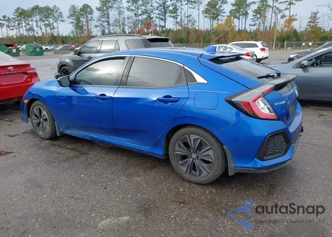 2018 Honda Civic Ex из США, поврежденный, VIN SHHFK7H51JU235750